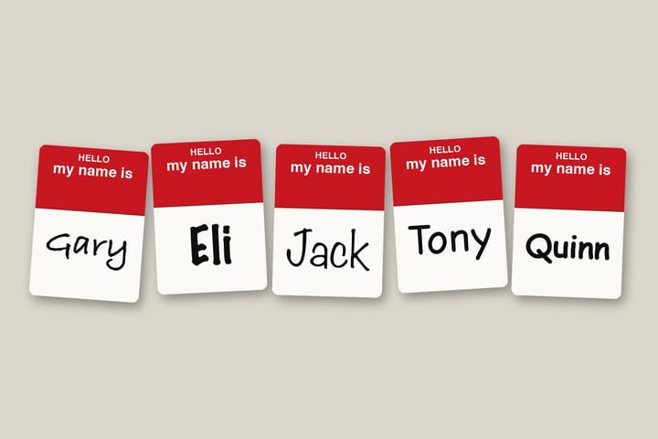 Meet the Staff. They Picked Their Own Names.